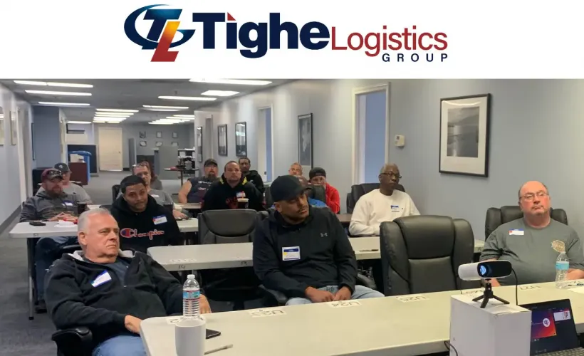 Driver Meeting at Tighe Logistics