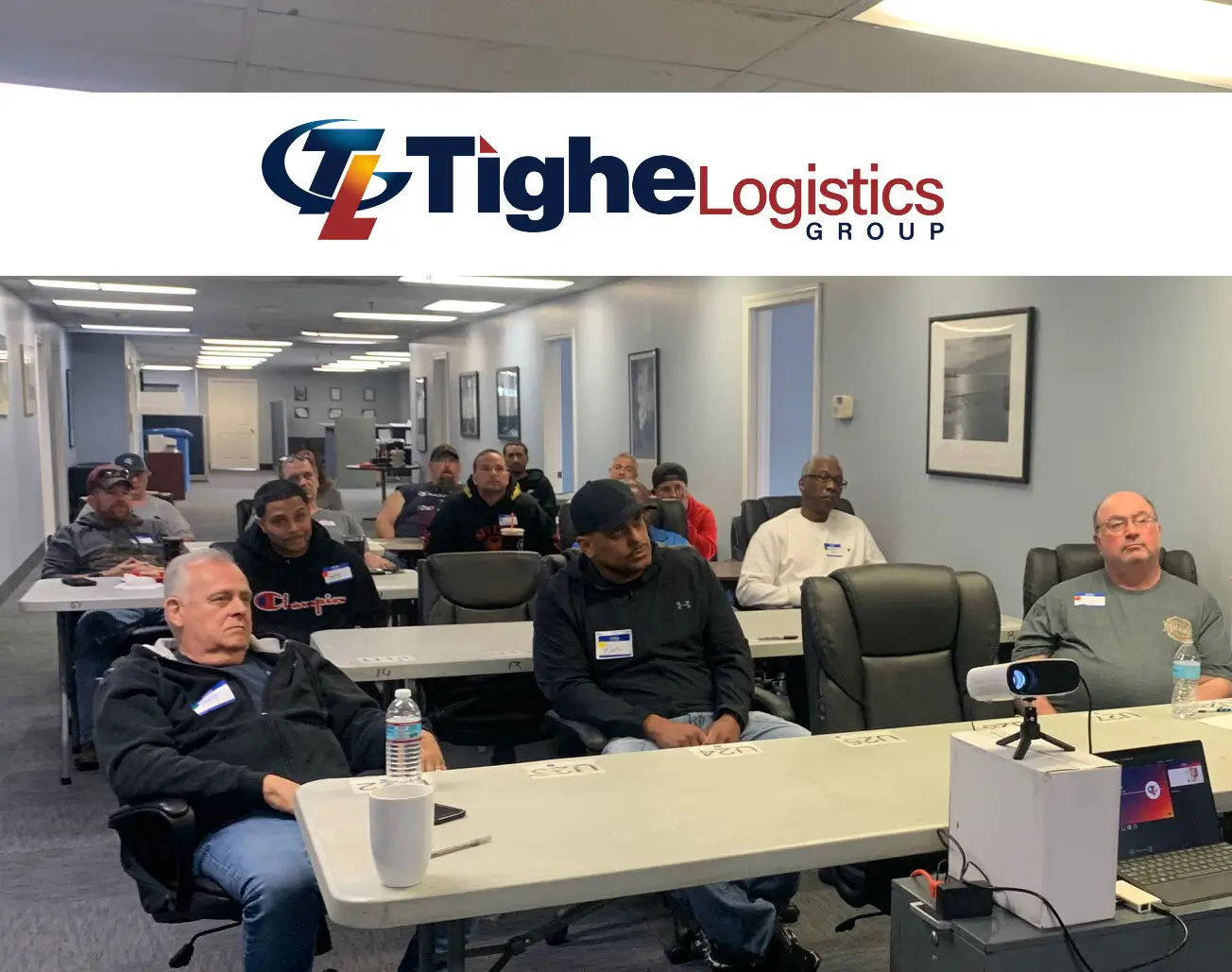Driver Meeting at Tighe Logistics